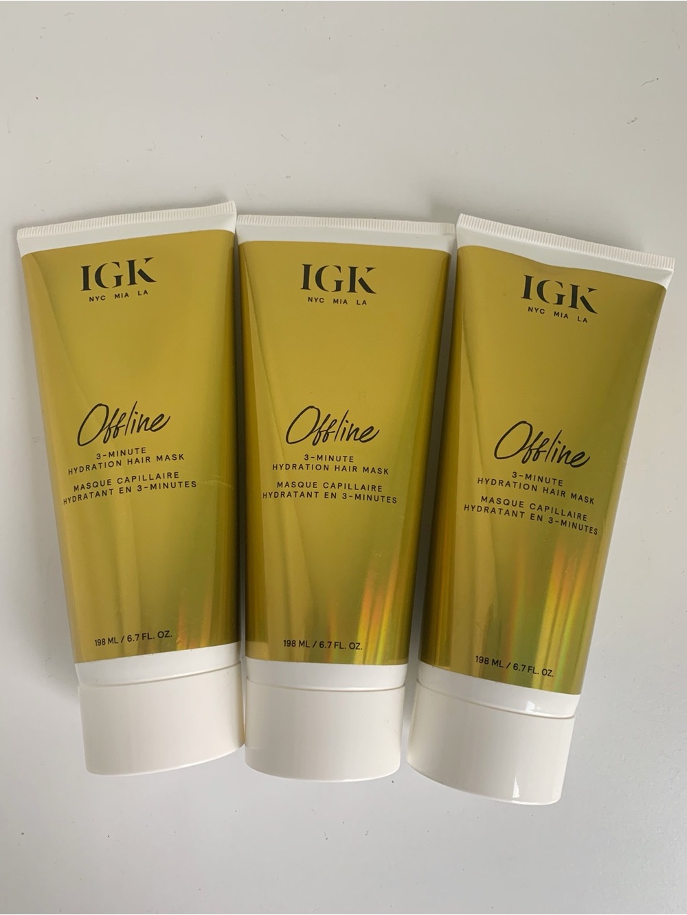 IGK Offline 3 Minute Mask 3 pack